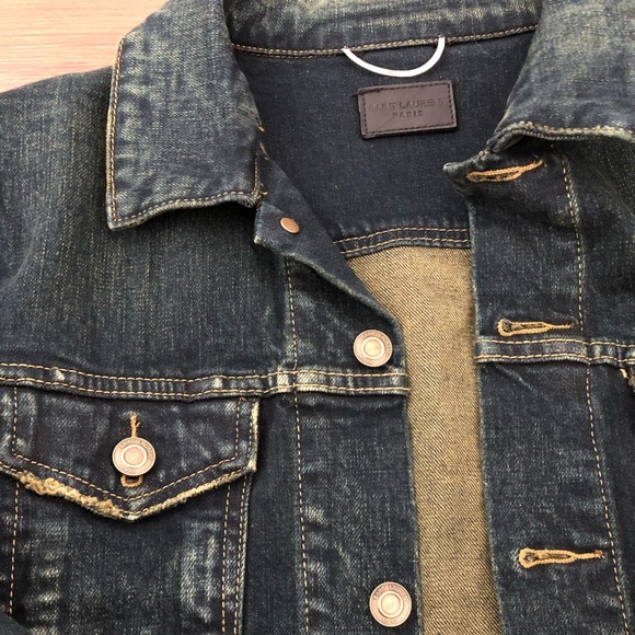 Saint Laurent Classic Denim Jacket - Picture 2 of 7